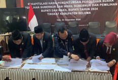 KPU Seluma Tetapkan Paslon  Teguh Pemenang Pilkada