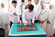 Resmikan Masjid Dhyah Putri , Wali Kota Ajak Warga Makmurkan Masjid