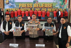 Dua Kasus Korupsi 15 Tersangka, Polda Bengkulu Ekspos Kasus PDAM Kota dan Distan Kaur 
