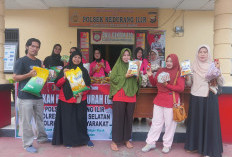 Sambut HUT RI ke-80, Polsek Kedurang Ilir Gelar Gerakan Pangan Murah