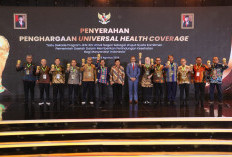 Sukses Dukung Program JKN,  Bupati Kepahiang Terima Penghargaan UHC Awards 2024 