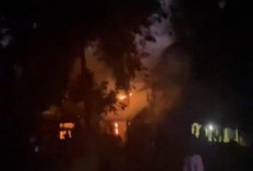 Rumah Warga Padang Kala Terbakar, Kerugian Capai Rp10 Juta