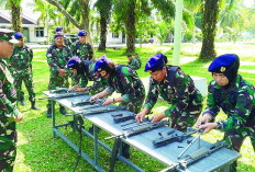 Uji Terampil Glagaspur Pangkalan,  Prajurit Harus Siap Hadapi   segala Bentuk Ancaman