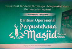 Dikucur RP 50 Juta, Ini Cara Mengajukan Bantuan Operasional Perpustakaan Masjid 