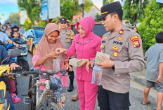 Bulan Penuh Berkah, Polsek Kota Manna Berbagi Kebahagiaan