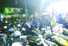 Dua Malam Razia Balap Liar Polresta Kota Bengkulu Sita 82 Motor 