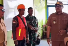 Revitalisasi SMPN 6 BS Dimulai, Sekda   Dorong Fasilitas Pendidikan Berkualitas