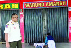 Satpol PP Tertibkan Pelajar Bolos Sekolah