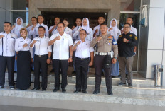 Sekda BU Lepas 10 Peserta Calon Paskibraka Provinsi, Ini Nama-namanya