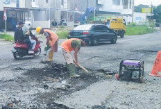  Sebelum Lebaran, Kerusakan Jalan Ditambal, Ini Ruas Jalan yang Diperbaiki Pemda Kota Bengkulu 