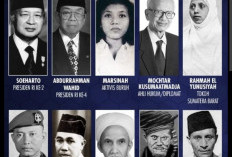Resmi, Prabowo Tetapkan 10 Tokoh Pahlawan Nasional, Daftar Nama Dan Tunjangan Yang Diterima  