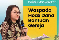 Hati-hati,  Beredar Hoax Bantuan Dana Gereja, Kemenag: Praktik Penipuan 