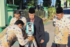 Cek Rutin Arah Kiblat, Kemenag Rejang Lebong Sebut Arah Kiblat Memang Bisa Bergeser Karena 2 Faktor Ini  