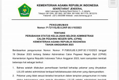 Kemenag Ubah Status Kelulusan 5 Pelamar CPNS 2023, Ini Daftar Namanya