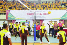 Polda Cari Atlet Voli Berbakat, Gelar Turnamen Bola Voli Kapolda Cup 2024 Ini Pesan Kapolda Bengkulu