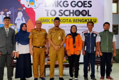 BPBD Kota Bengkulu Sambangi Sekolah, Ini yang Dilakukannya