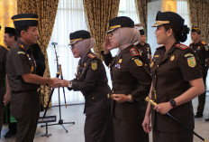 Kajati Bengkulu Lantik 3 Kajari, Ini Dia Deretan Nama-namanya