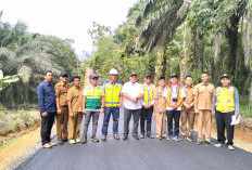 Pembangunan Jalan Desa Tenangan-Rawa Sari Selesai, Begini Respon Warga