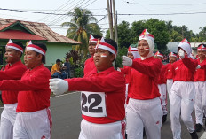 Meriahkan HUT RI ke-81 di Pino Raya, Gelar Lomba Gerak Jalan