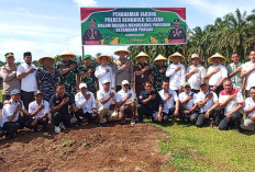Polres BS Genjot Ketahanan Pangan, Kembali Tanam Jagung 10 Hektar
