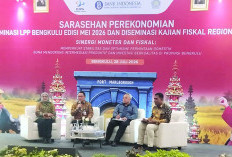 BI Optimistis Ekonomi Bengkulu Tumbuh Hingga 5,11 Persen, Sarasehan Perekonomian Soroti Sinergi Moneter dan F