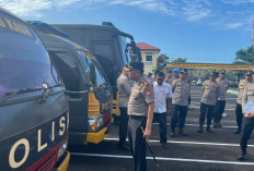Cek Ranmor, Kapolres Ingatkan   Personel Rawat Kendaraan