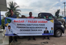 Mulai Besok, Pemkot Bengkulu Gelar Bazar Sembako Murah Selama 6 Hari, Ini Titiknya