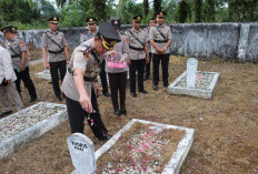 Menghormati Jejak Para Kusuma Bangsa, Polres Gelar Ziarah Hari Bhayangkara ke-79