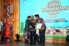 Festival Tunas Bahasa Ibu Nasional 2025, Pemerintah Provinsi Bengkulu Raih Penghargaan Kesatria Bahasa