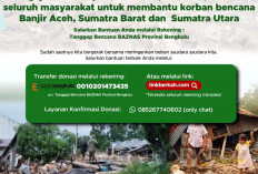 Peduli Aceh, Sumut dan Sumbar, Gubernur Bengkulu Ajak Ulurkan Tangan Para Dermawan, Targetkan Rp 3 M