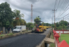 Proyek Aspal Jalan Kota Bengkulu Mulai Dikerjakan, Sekarang Sudah Segini Capaiannya 