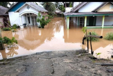 Benteng Dilanda Hujan Lebat Disertai Angin Kencang, Ratusan Rumah Warga Terendam Banjir