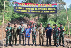 Tim Wasev Tinjau Langsung Lokasi TMMD ke-127 di Desa Seguring
