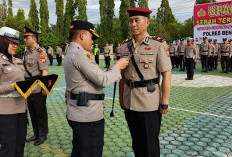 Mutasi Pejabat Polres Bengkulu Utara, Kapolres Tekankan Sinergi dan Profesionalitas