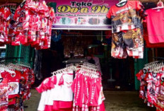 Jelang HUT RI, Penjualan Baju Anak Mulai Ramai