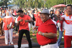 Viral! Joget Bupati Warnai Perayaan HUT ke-80 RI di Bengkulu Selatan