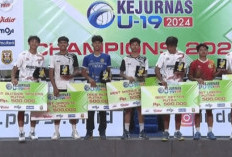 Kejurnas Voli U19 2024 Berakhir, Beberapa Pemain Dapat Penghargaan, Ada 3 Atlet dari Bengkulu, Ini Daftarnya