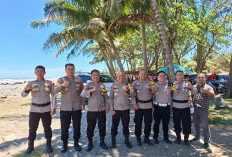 Pospam Padang Bakung   Perketat Patroli Pantai Ancol