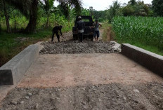 Pembangunan Jalan Usaha Tani di Mukomuko Hampir Rampung, Petani Diharapkan Lebih Produktif