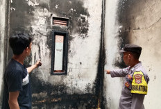 Rumah Warga Sinar Gunung Terbakar, Kerugian Capai Rp200 Juta
