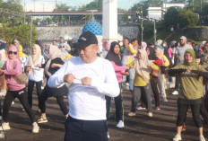  Ini Hadiah Senam Sehat    Meriahkan HUT Benteng