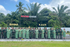 10 Personel Kodim 0408/BS Naik Pangkat, Satu Purna Tugas