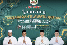 Bangkitkan Ekonomi dan Syiar Islam, Gubernur Dijadwalkan Launching MTQ Seluma, Catat Jadwalnya!