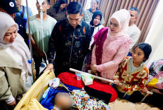 Plt Bupati Rejang Lebong Jenguk Bocah Korban Penculikan; Hendri:Awasi Terus Anak Kita 