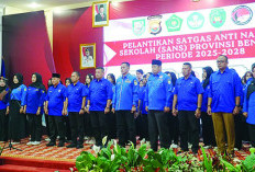 Pemprov Bengkulu Tutup Celah Narkoba di Sekolah, Kukuhkan Satgas SANS