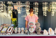 Aneka Kerajinan dari Kerang di Pantai Panjang, Oleh-oleh Souvenir Khas Daerah Pesisir