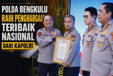 Keren, Polda Bengkulu Raih Penghargaan Satker Terbaik 1 dari Kapolri, Gubernur Beri Apresiasi