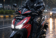Tips #Cari_Aman Saat Berkendara Motor di Tengah Cuaca Tak Menentu  