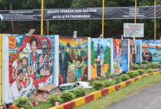 Lomba Mural Sosialisasikan Brimob Humanis, Meriahkan HUT Brimob ke-79 