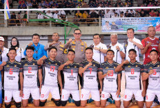 Bina Atlet Voli Berbakat, Kapolda Bengkulu Buka Turnamen Liga Bola Voli